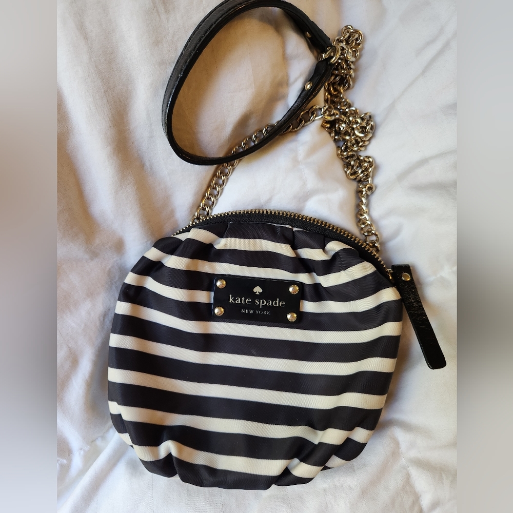 Kate spade nautical stripe crossbody small